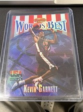 1999-00 Bowman's Best - World's Best Kevin Garnett #WB2 picture