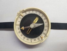 Vintage Soviet Wrist Compass USSR Military 20K Adrianov Working picture