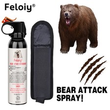 Feloiy Bear Spray 11oz Powerful Stream Strongest Legal Formula with Holster picture