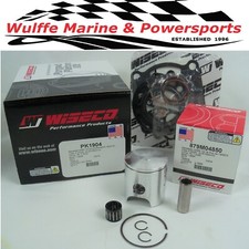 Wiseco Top End Rebuild Piston Kit Kawasaki KX85 2014-23 Std 48.50mm Gaskets Brg picture