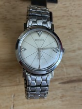 Vintage Bulova 10BP 21J 6 Adj Manual Wind 3 Stone Dial 10K RGP Men's Watch picture