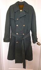 Giorgio Armani Le Collezioni Green Trench Coat – Made in Italy – Size 42 picture