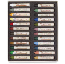 Sennelier Oil Pastel Set - Landscape Colors, Set of 24 picture