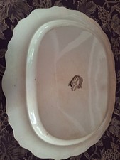 Rare Antique Picturesque Views Newbury Hudson Platter. 17.5
