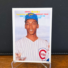 Topps 2006 Heritage Flashback Stadium Insert Ernie Banks Cubs #FB-EB picture