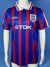 Vintage 1996-98 Crystal Palace Home soccer jersey – Classic Red & Blue Size XL picture