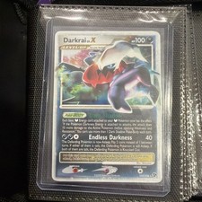 2008 Pokemon Great Encounters Darkrai LV.X Holofoil Ultra Rare 104/106 LP -NM picture