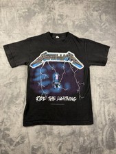 Metallica Ride The Lightening 2010 Double Sided Alstyle Y2K Mens Size S picture