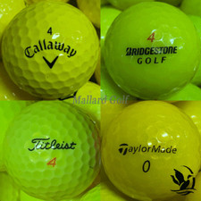 AAA-AAAAA Yellow Value to Mint Condition Used Golf Balls Assorted Brands  picture
