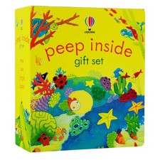 Usborne Peep Inside Gift Set 4 Books By Anna Milbourne Ages 3+ - Board Book picture