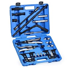 OMT 32pc Valve Spring Compressor Set Cylinder Head Service 8/16/24mm picture