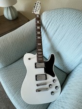 Firefly FFTL Electric Guitar White, HH pickups, Roasted Maple Neck, 25.5” picture