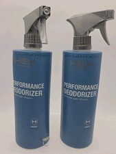 HEX Performance Deodorizing Spray Fresh 44oz 2-Pack Multi Use Dented Bottle New picture