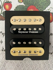 Seymour Duncan SH-4 JB Bridge & SH-1 59 Neck zebra Humbucker Pickup Set High Out picture