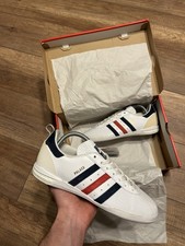 Adidas x Palace Indoor Leather white BB3399 size US 7 Brand New 2016 picture