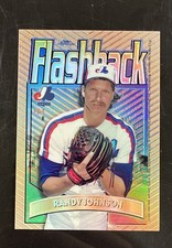 1998 Topps Chrome - Flashback Randy Johnson #FB4 Refractor picture