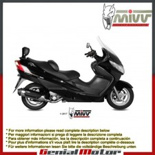 Mivv Complete Exhaust Urban Stainless Steel for Suzuki Burgman 400 2003 > 2006 picture