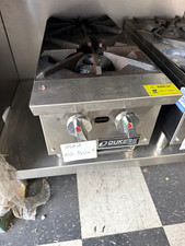 Dukers DCHPA12 2-Burner Gas Countertop Commercial Hot Plate 50,000 BTU picture