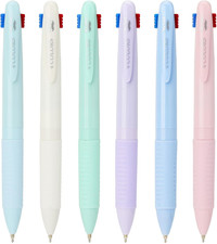 Mr. Pen- Multicolor Ballpoint Pen, 4-in-1, 6 Pack, Colorful Ink, 0.5mm picture
