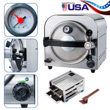 14L Class N Dental Autoclave Steam Sterilizer Medical Vacuum Sterilization picture