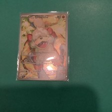 Pokemon Hisuian Growlithe 181/167 IR Holo Full Art Twilight Masquerade EN picture