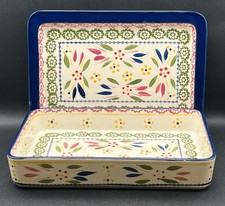 Temptations by Tara 2-Piece Old World Confetti Rectangular Baker 1 QT picture