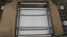 BK Resources BK-PRB-5 Commercial Stainless Steel Pre-Rinse Basket w/ Slides 20