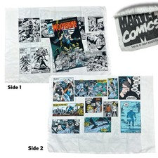 Vintage Wolverine Marvel Pillowcase 1994 Design Comic Book 21x28 Standard Size picture