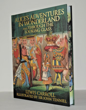 NEW Alice's Adventures  Wonderland Through Looking Glass Lewis Carroll Hardcover picture