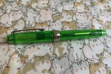 Sailor Pro Gear Slim - Green Demonstrator - 14K Gold Rhodium Broad Nib picture