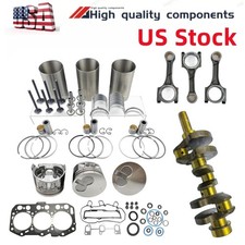 3TNV80F Overhaul Rebuild Kit+crankshaft+3pcs connecting rod for Yanmar Engine picture