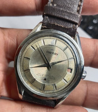 Classy Black Men’s Automatic Wrist Watch Day Date Original  Pie Pan Dial picture
