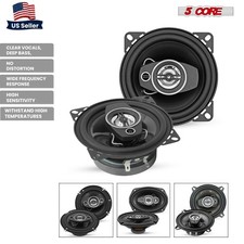 5 Core 6x9 Car Speaker Audio 2-Way/ 4-Way Coaxial Speaker w Tweeter 2PCS picture