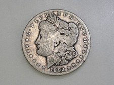 1893-CC $1 MORGAN SILVER ONE DOLLAR picture