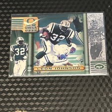 1999 Pacific Omega Leon Johnson Copper 71/99 New York Jets picture