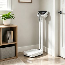 Height and Weight Scale Digital Physician Scale w/ 400 lbs Capacity & Height Rod picture