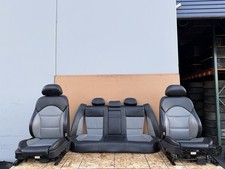 BMW E39 M5 2000-2003 OEM FRONT REAR LEFT RIGHT SEATS SEAT SILVERSTONE ASSEMBLY picture