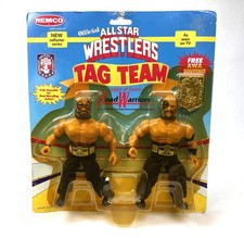 Road Warriors Legion Of Doom Action Figures AWA Remco 1985 New Sealed picture