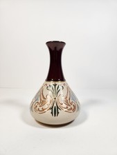 Antique Lovatt Langley Mill Art Nouveau Pottery Vase Shape 5219 Pattern #2058 picture