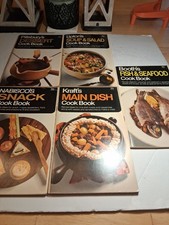 VTG Cookbook lot OF 5  1970 Kraft,Booth,Lipton, Nabisco, Pillsbury picture