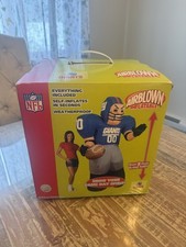 RARE NFL NEW YORK GIANTS  8 FT INFLATABLE GIANT FOOTBALL PLAYER GEMMY picture