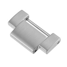 WOCCI 20mm Metal Links for Heavy-duty Watch Band, 316L 20mm, Silver picture