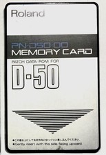 Roland Memory Card Roland PN-D50-00 D-50 Patch Data ROM picture