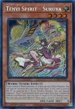 Yugioh LP Tenyi Spirit - Suruya - SUDA-EN021 - Secret Rare - 1st Edition Lightl picture