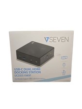 V7 UCDDS1080P Universal USB-C Docking Station Dual HDMI Laptop Dock picture