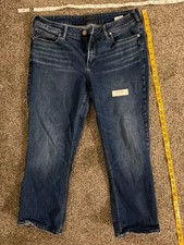 Silver Jeans Suki slim boot cropped jeans 16W picture