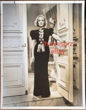1937 MARLENE DIETRICH 10.5 x 13 Vtg Orig Fashion DON ENGLISH Photo film ANGEL picture