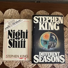  Stephen King 1978 Night Shift BCE W/ True 1st Ed + Different Seasons 2nd Print picture