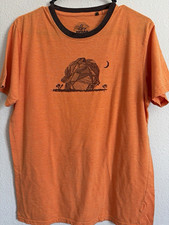 prAna Men's L Orange Graphic Crew Neck Short Sleeve Tee picture