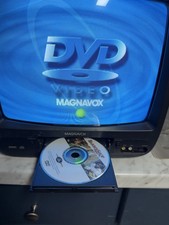 Magnavox CD130MW9 DVD Combo. No Remote. Very Little Cosmetic Damage. No Physical picture